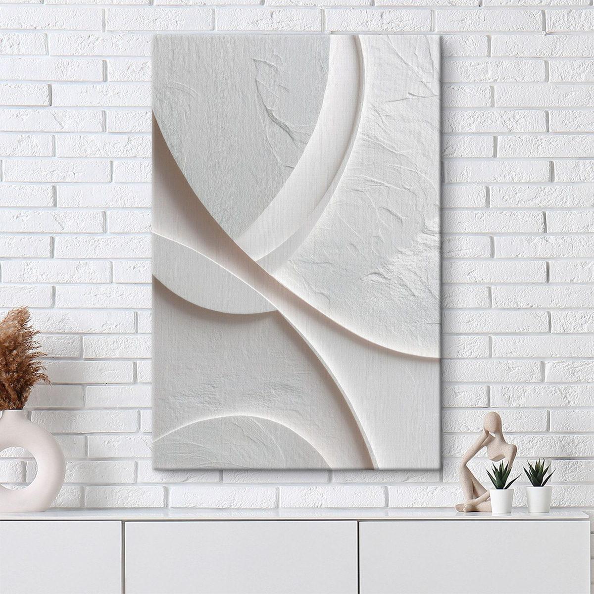 Linhas fluidas, efeito pedra — interior 1