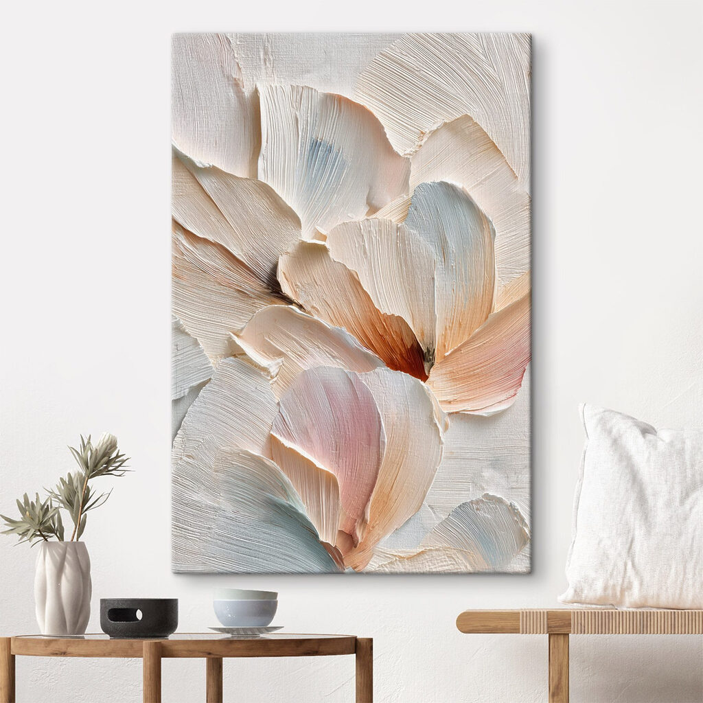 Pétalas pastel suaves — interior 1