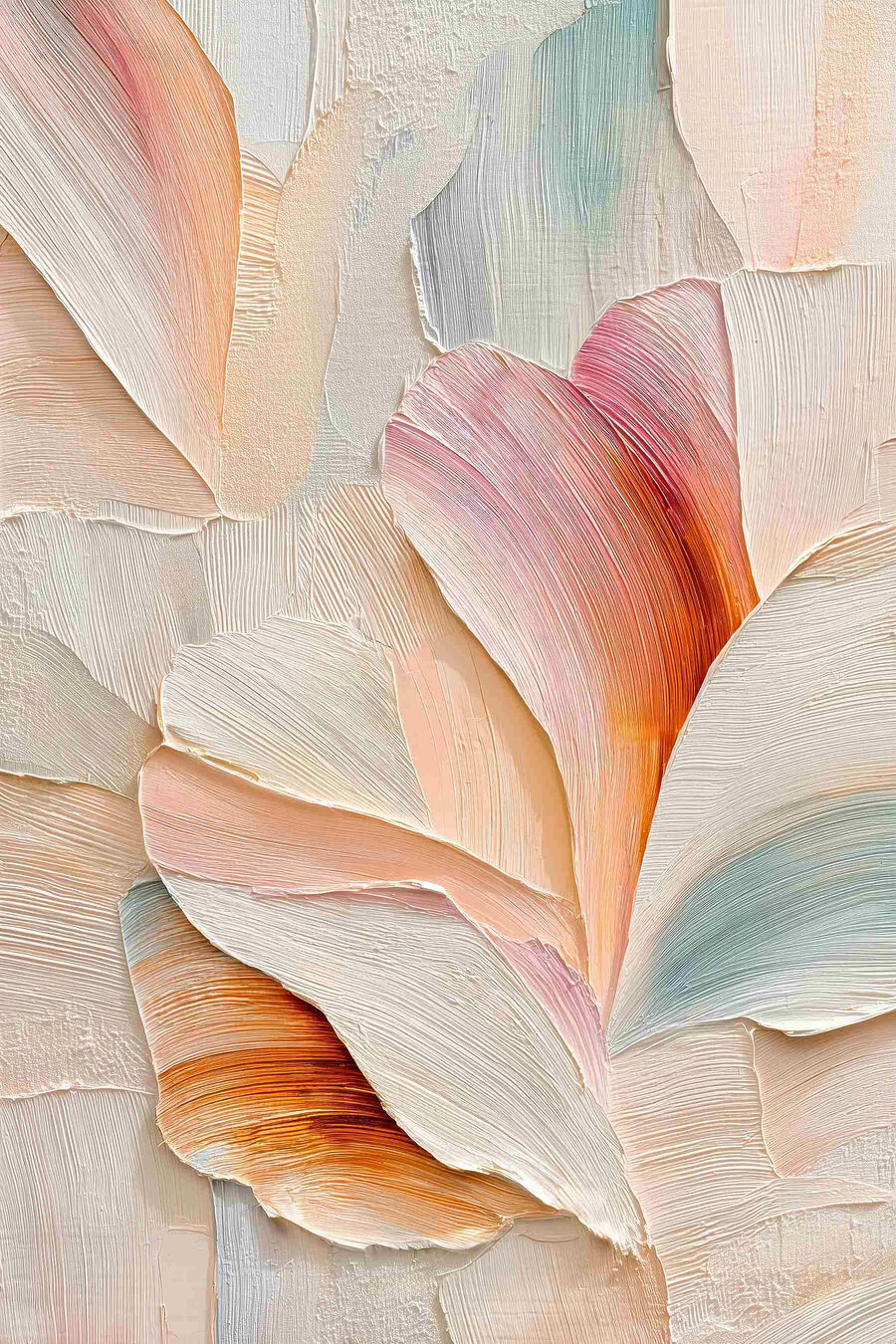 Pregas cor-de-rosa sobre creme — design completo
