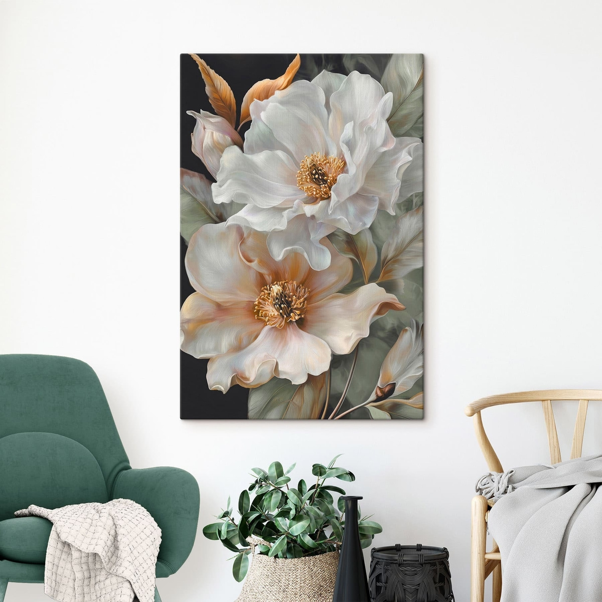 Flores grandes — interior 2