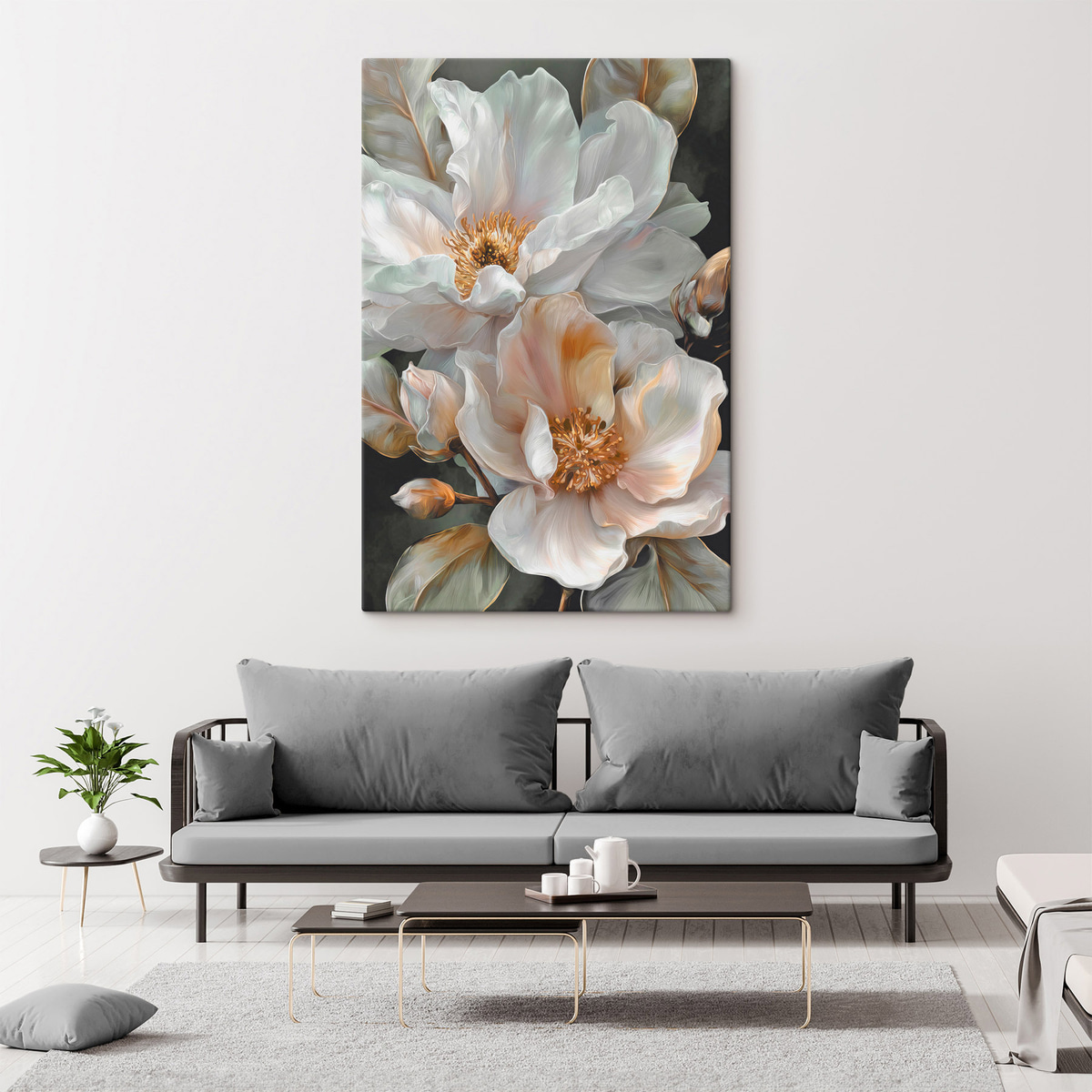 Flores grandes — interior 1