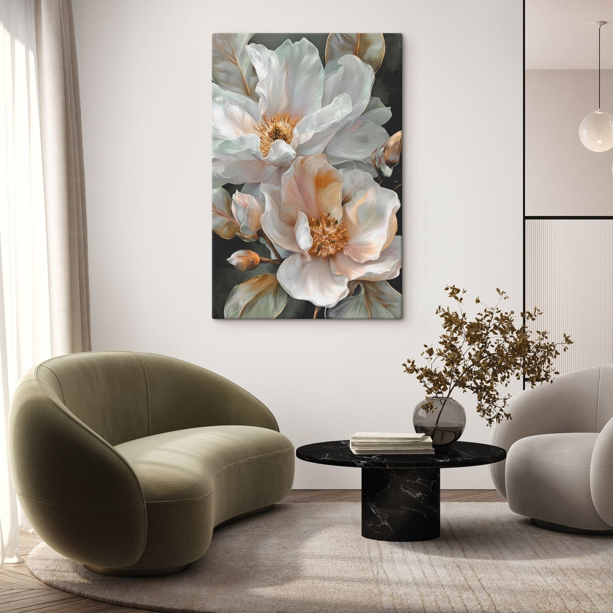 Flores grandes — interior 2
