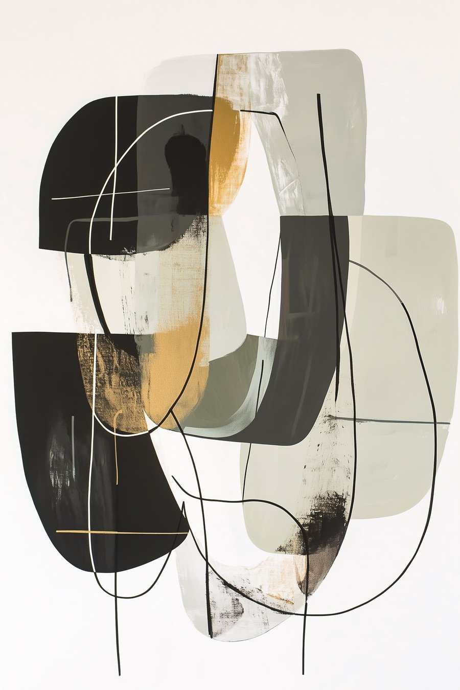 Abstração contemporânea — design completo