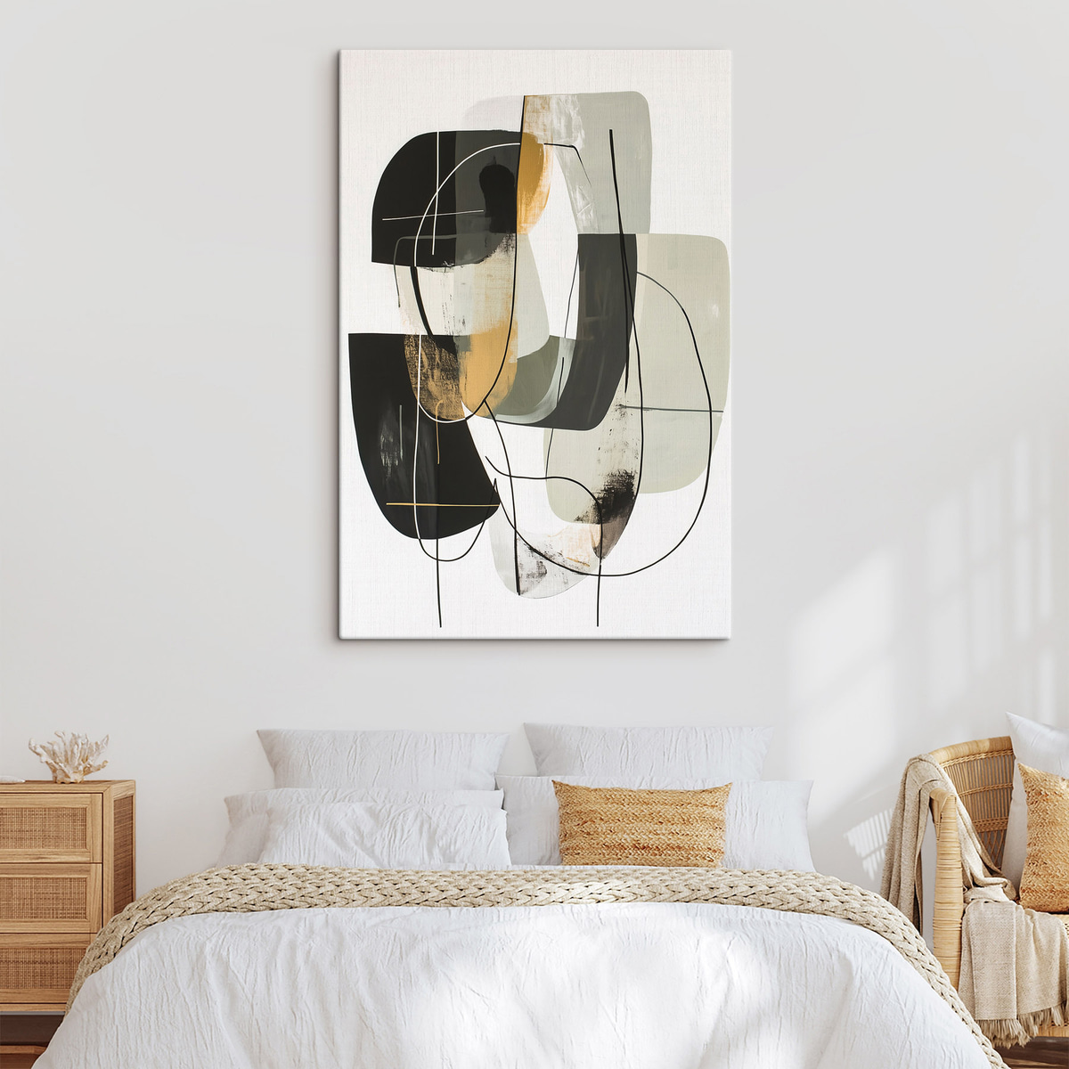 Abstração contemporânea — interior 1