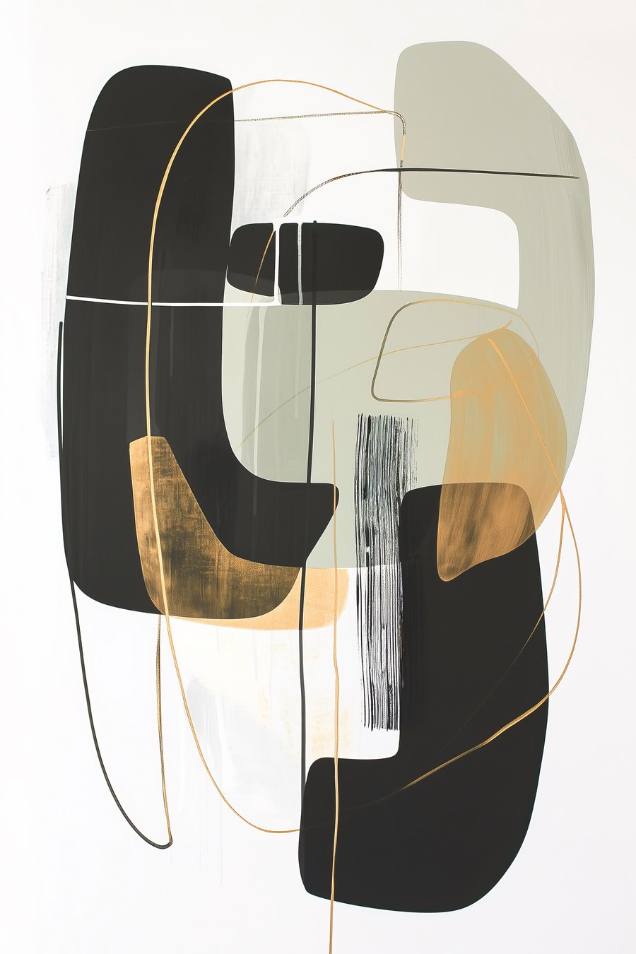 Abstração contemporânea — design completo