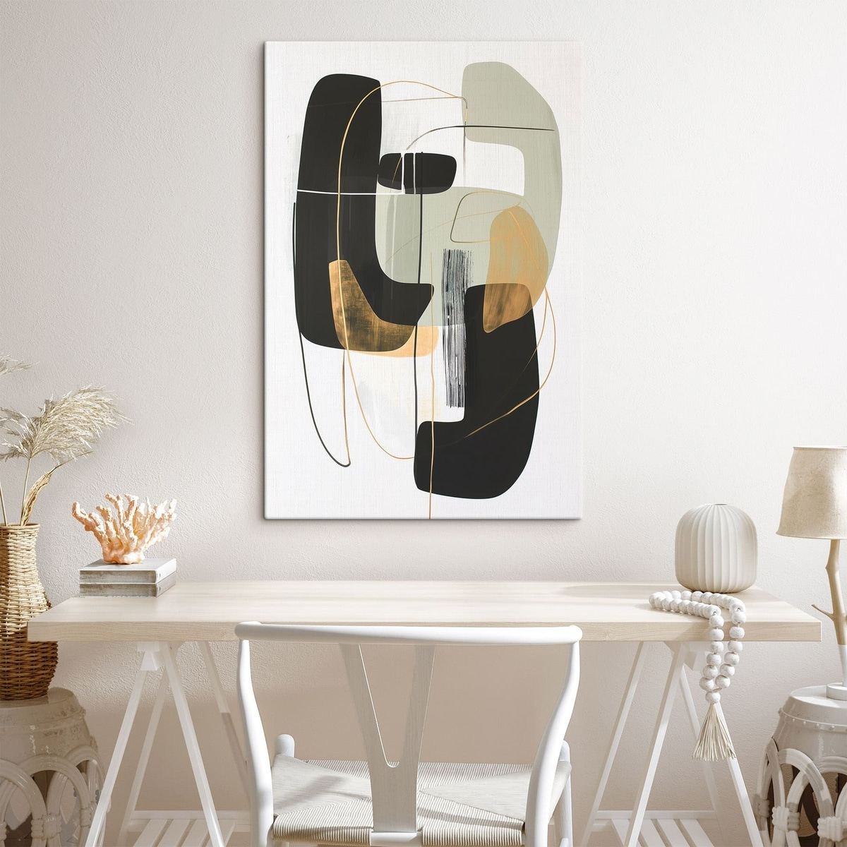 Abstração contemporânea — interior 3