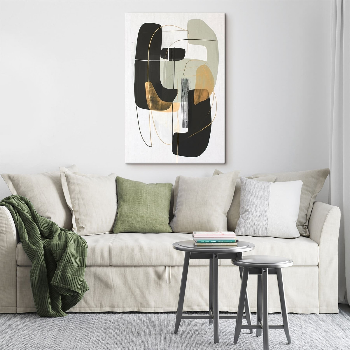 Abstração contemporânea — interior 1