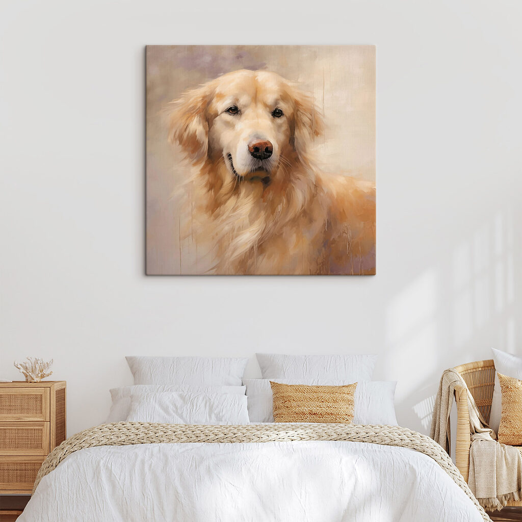 Cão golden retriever — interior 2