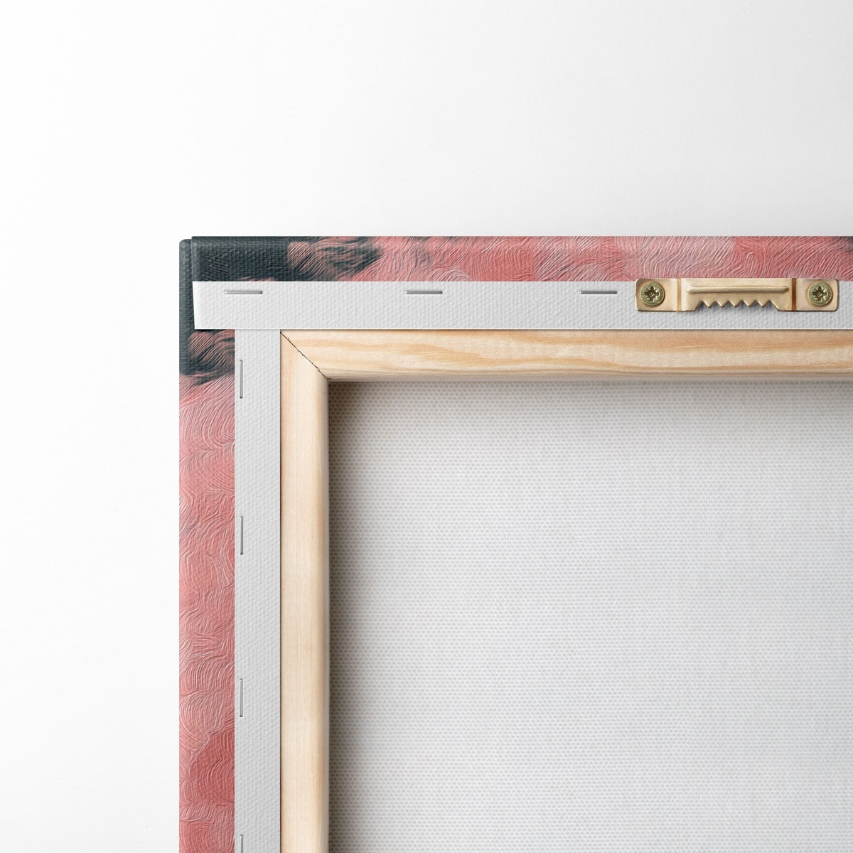 Menina de cabelo rosa — verso