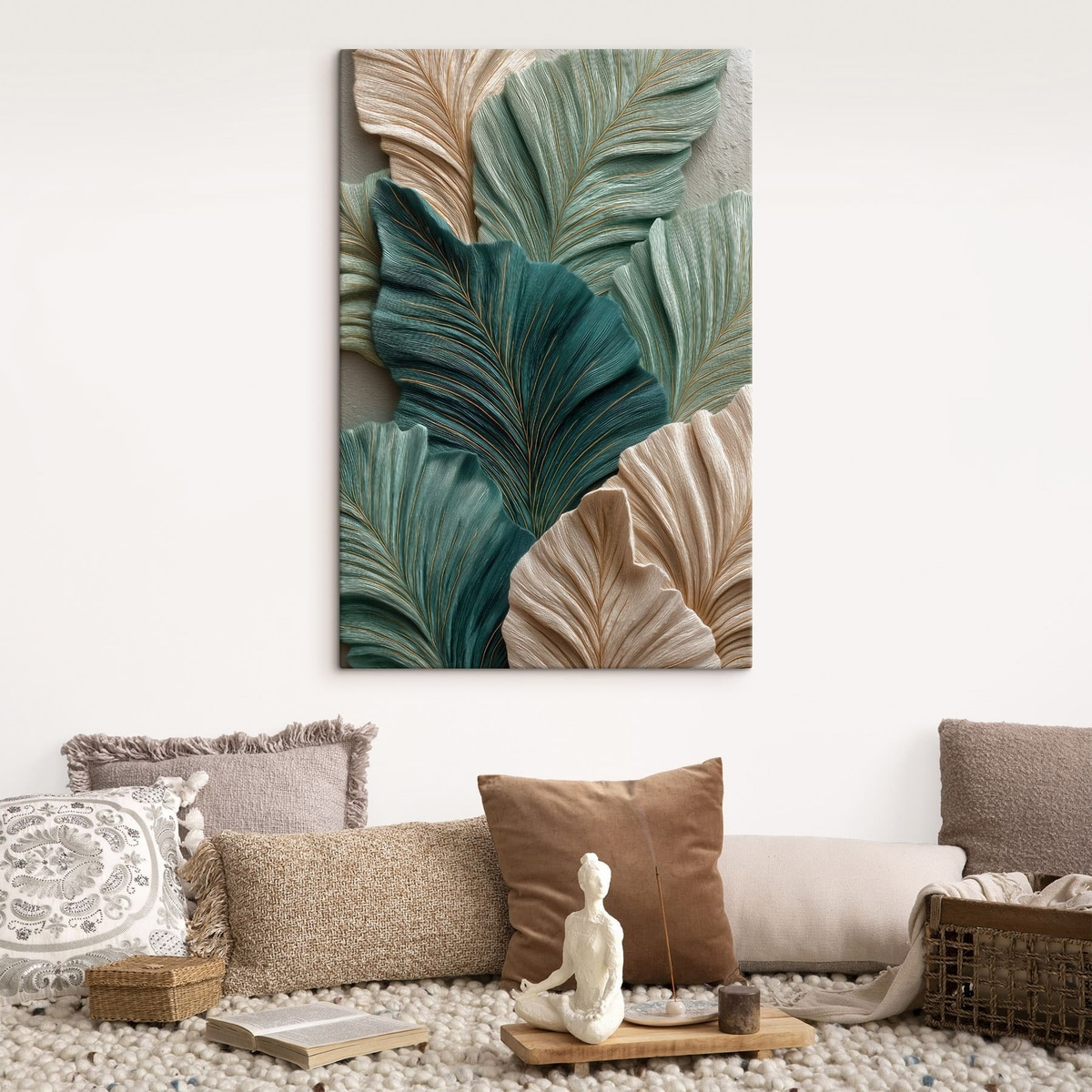 Folhas — interior 1