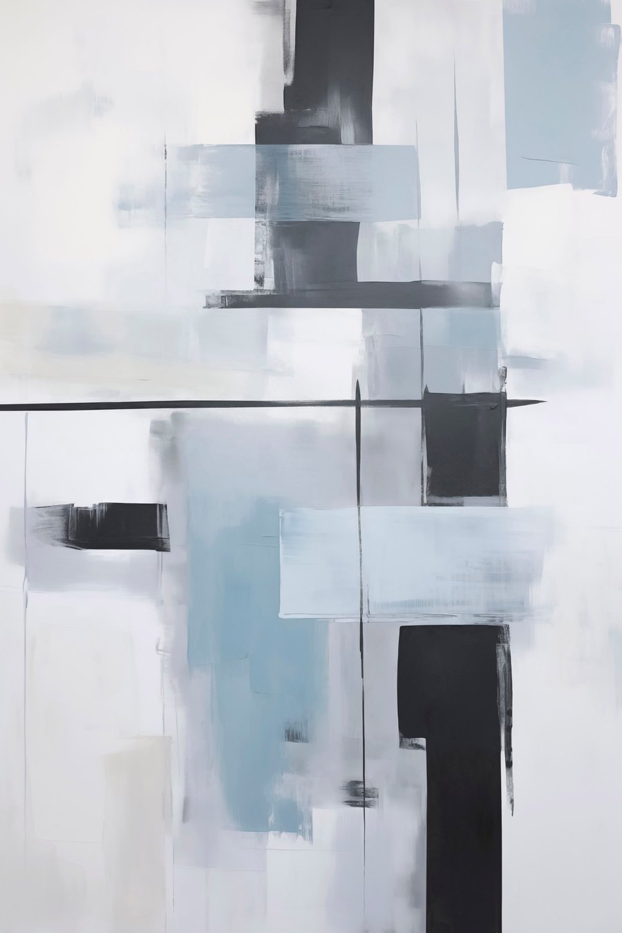 Pintura abstrata moderna — design completo
