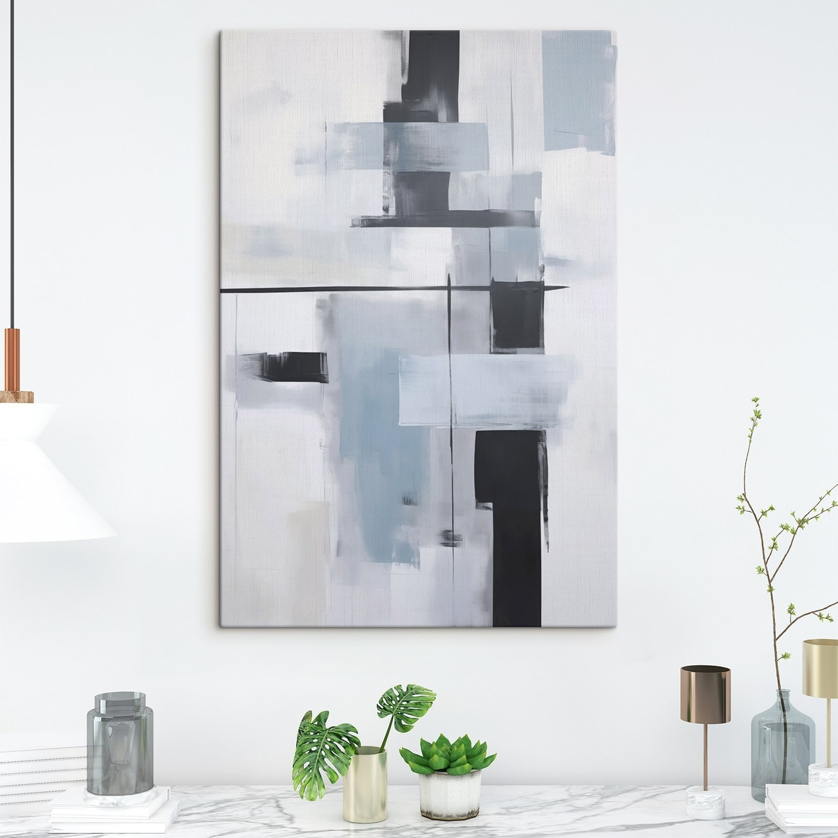 Pintura abstrata moderna — interior 2