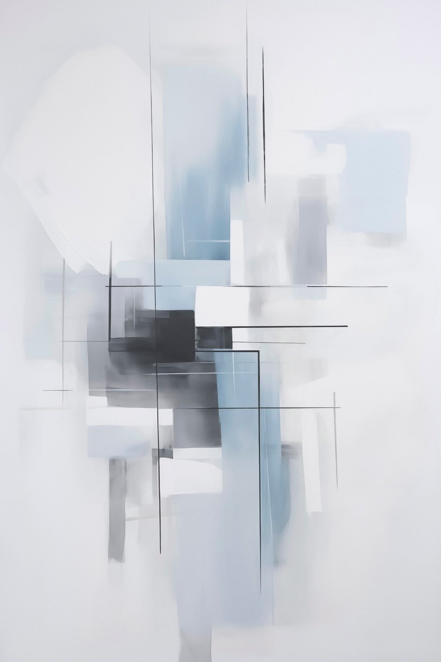 Pintura abstrata — design completo