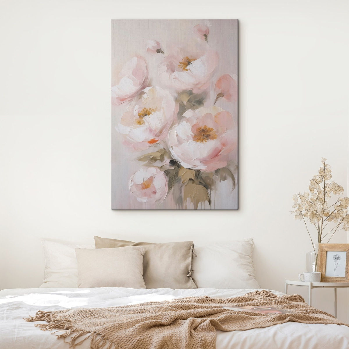 Flores abstratas pintadas — interior 2
