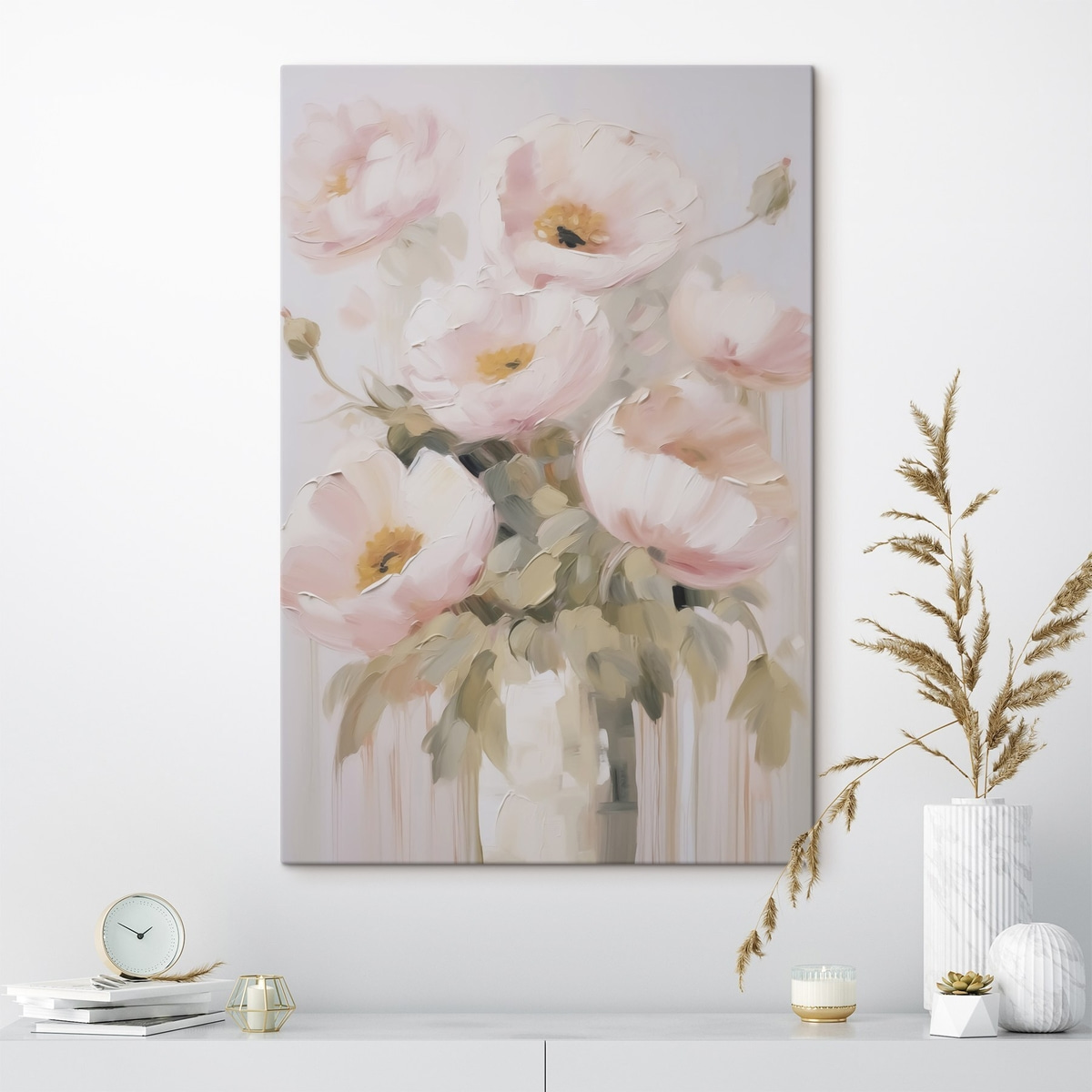 Flores abstratas num vaso — interior 2