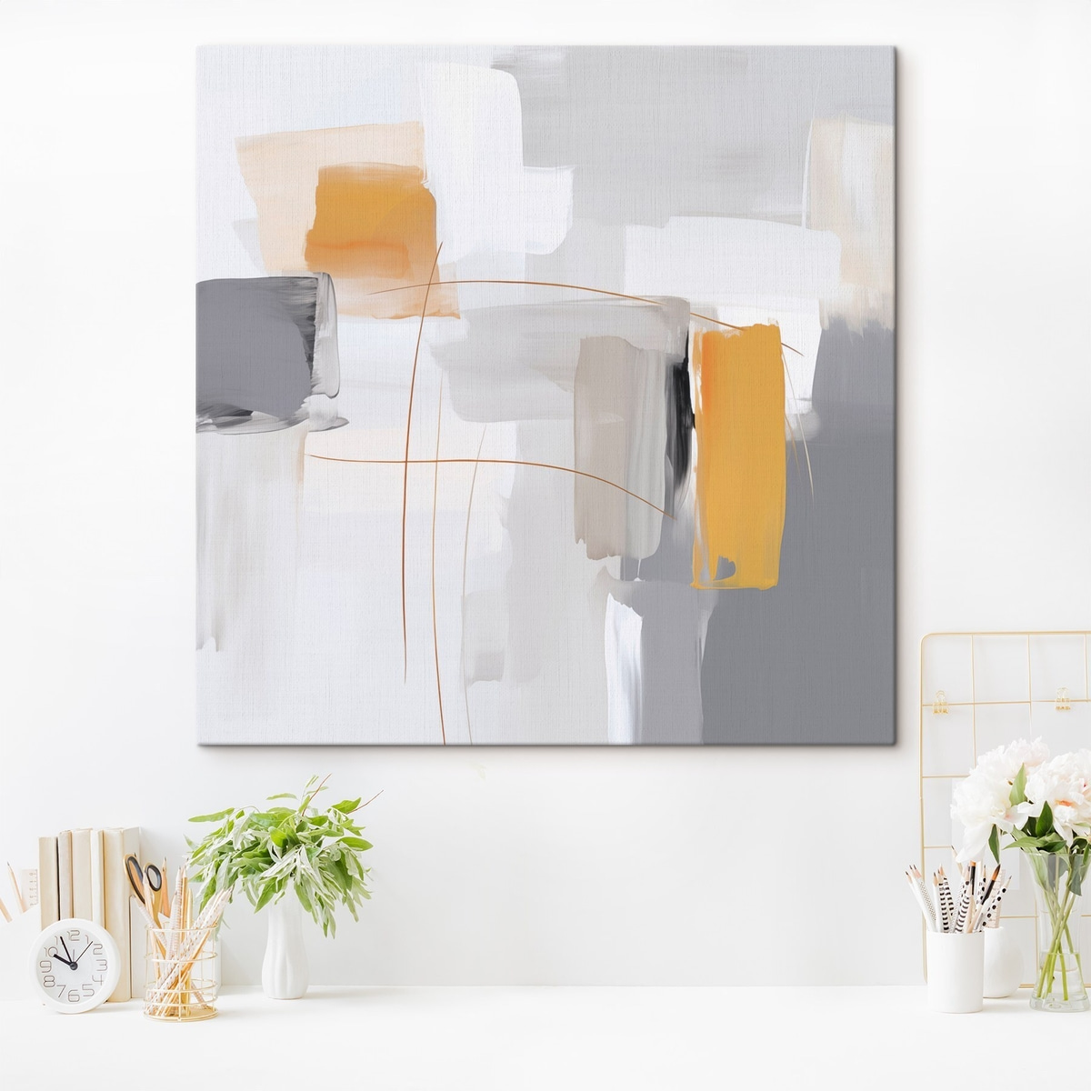Pintura abstrata — interior 2