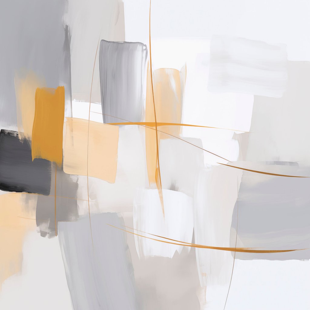 Pintura abstrata — design completo