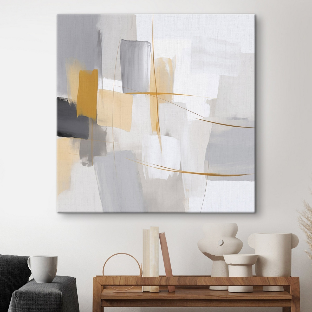 Pintura abstrata — interior 2