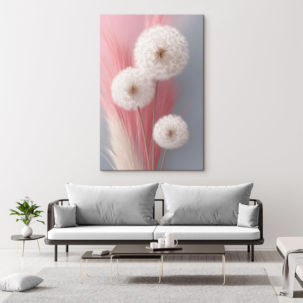 Flores fofas em rosa — interior 2