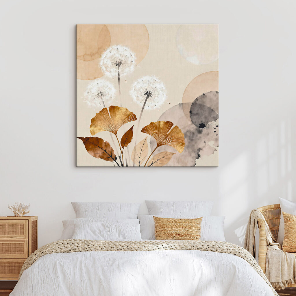 Flores fofas e leques — interior 1