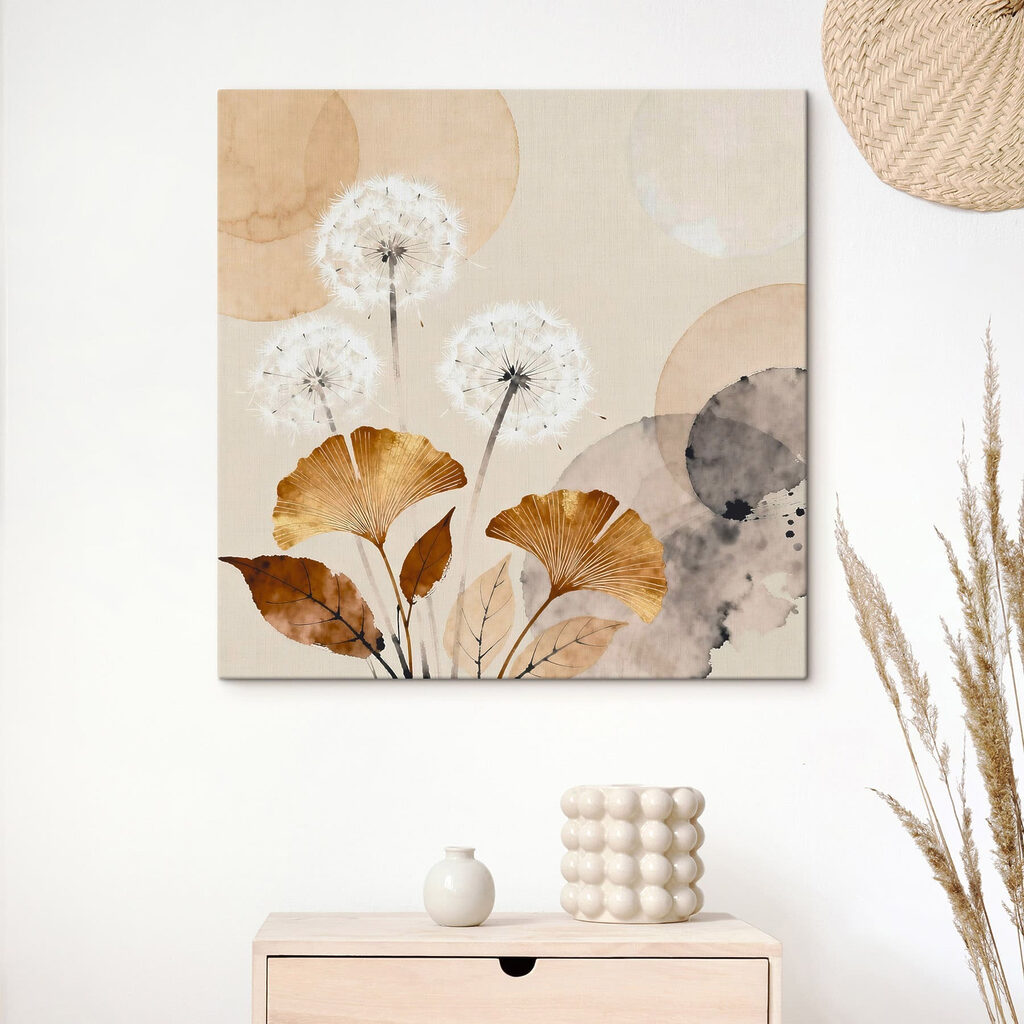 Flores fofas e leques — interior 2