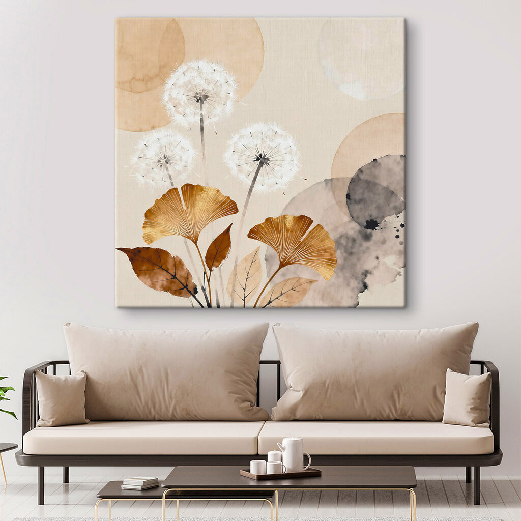 Flores fofas e leques — interior 3