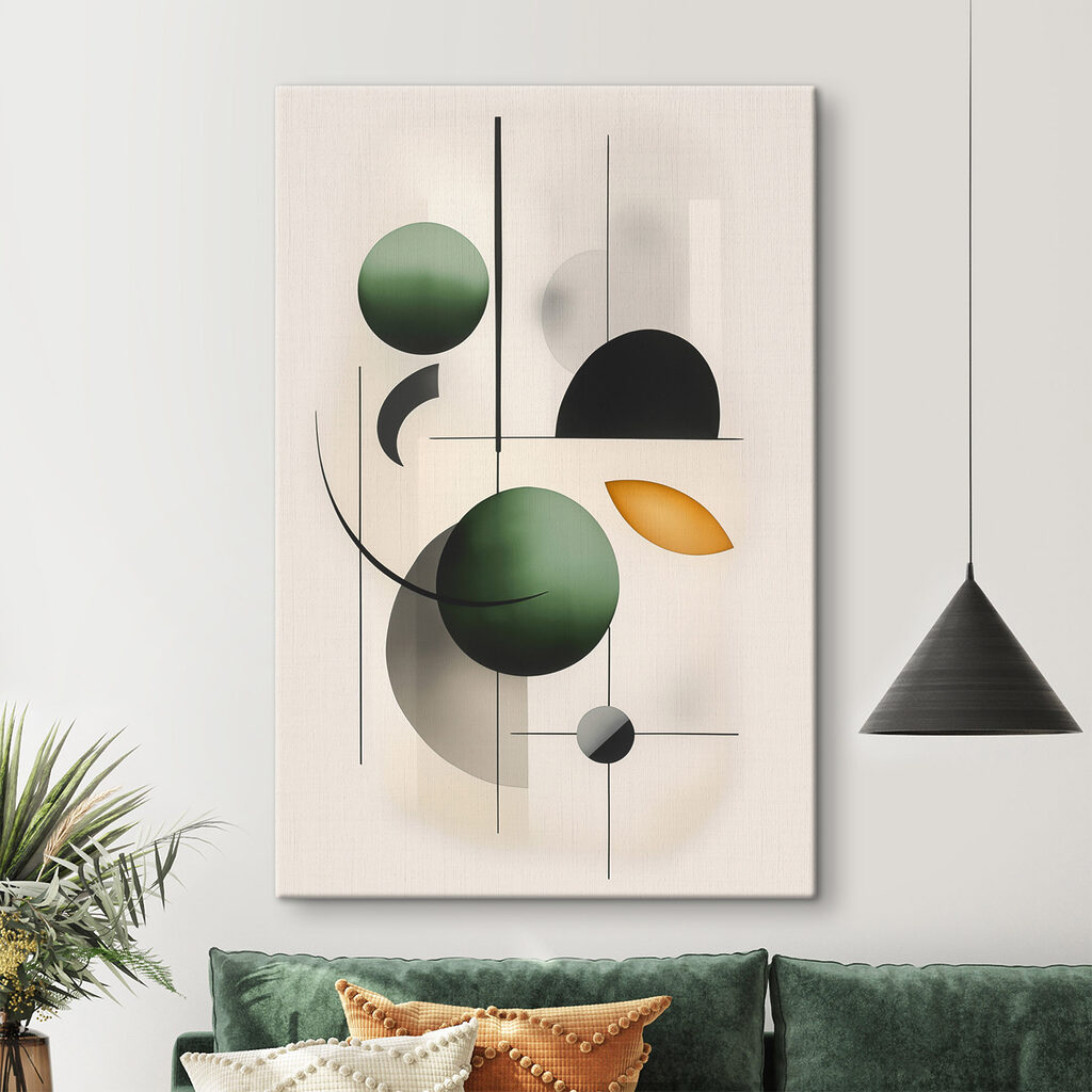 Bolas e linhas pretas — interior 2
