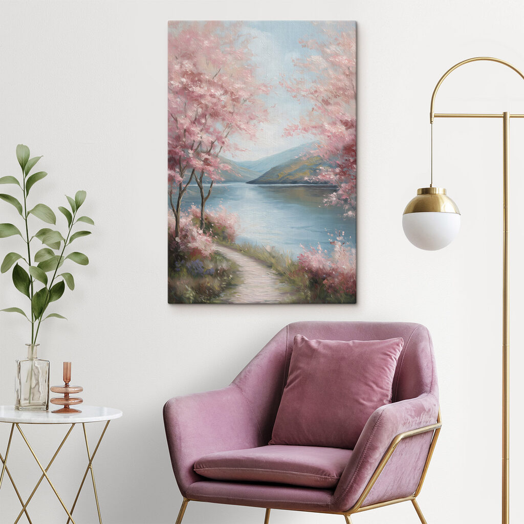 Margem rosa e azul — interior 2