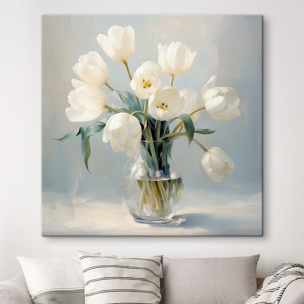 Ramo em luz suave — interior 1