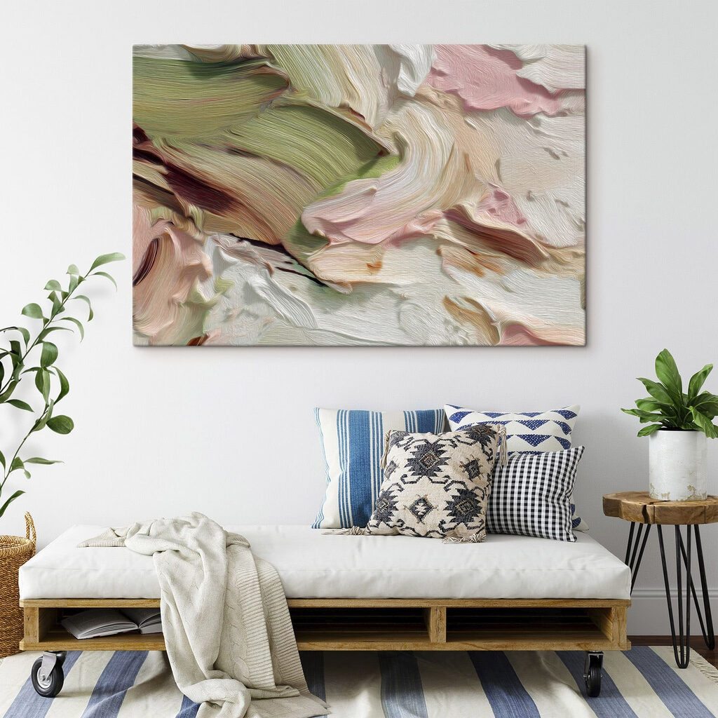 Tinta pastel em ondas — interior 2