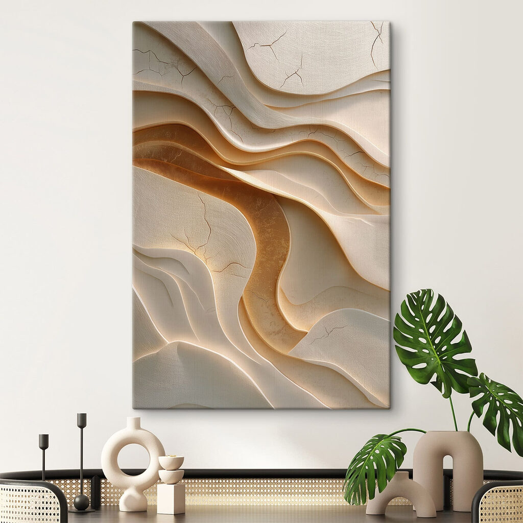 Pregas brancas com dourado — interior 1