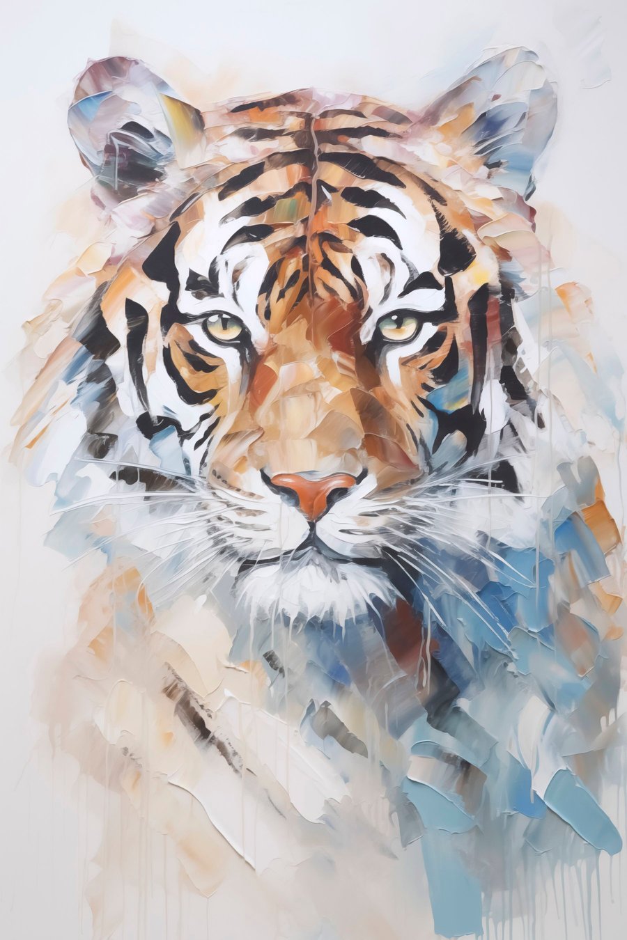 Tigre pintado — design completo