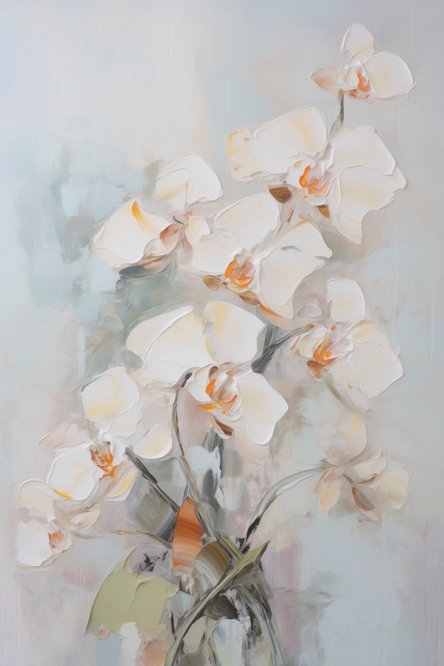 Ramo de orquídeas — design completo