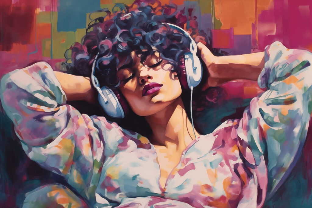 Pausa para a música — design completo