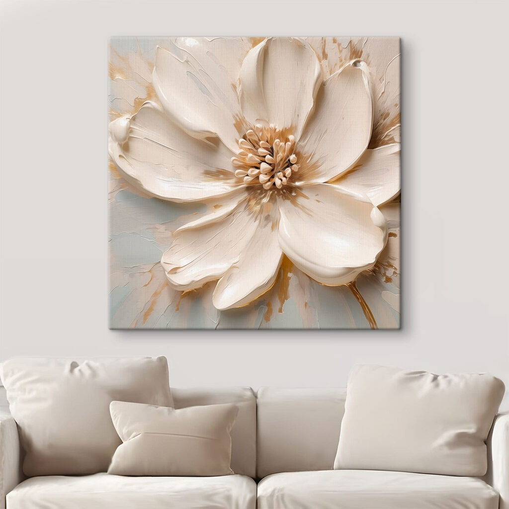 Flor de pétalas largas — interior 3