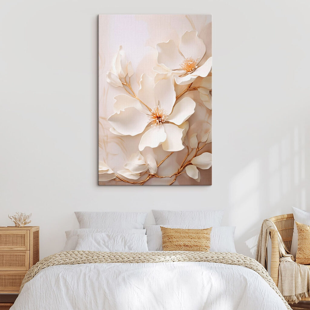 Magnólias com sombra rosa — interior 2