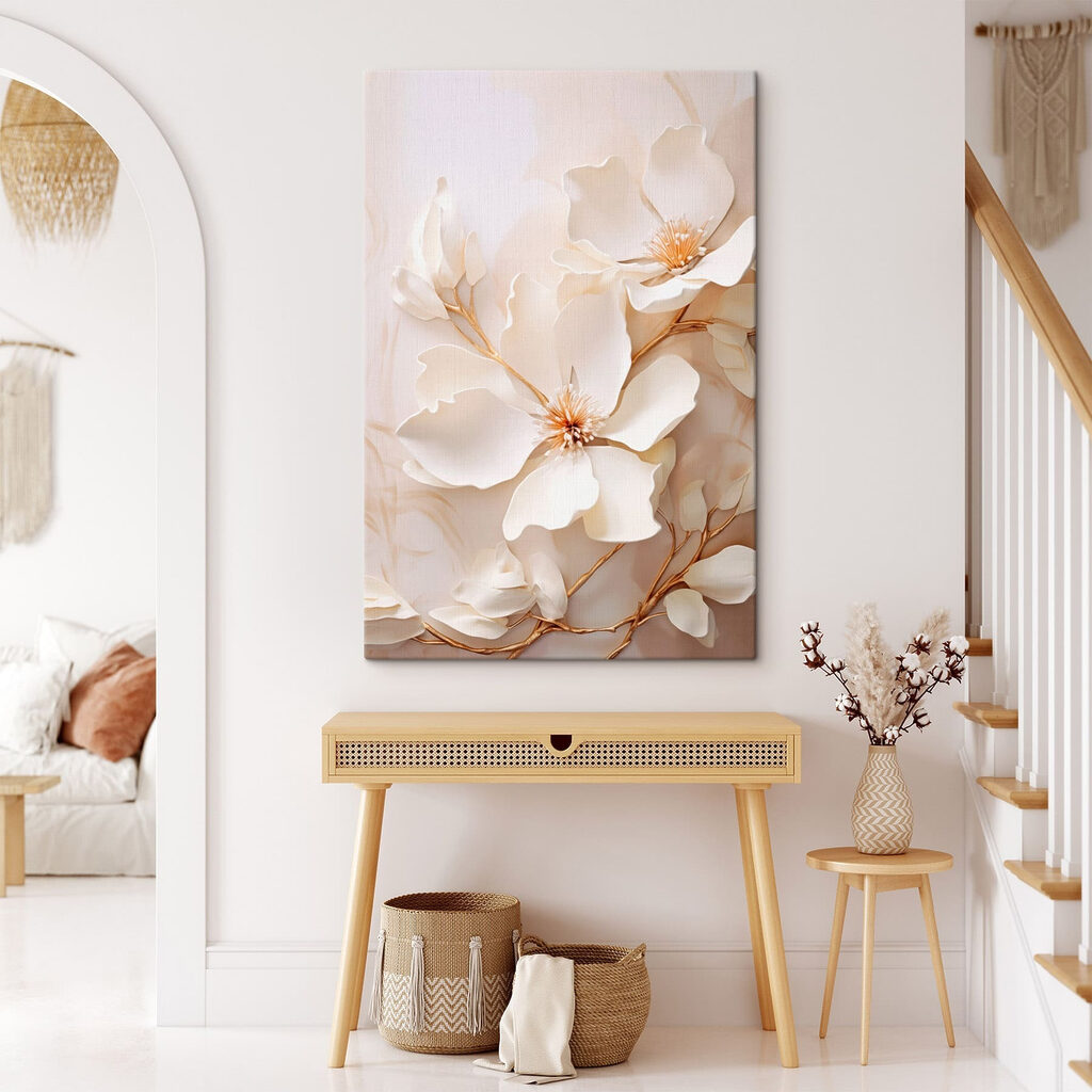 Magnólias com sombra rosa — interior 3