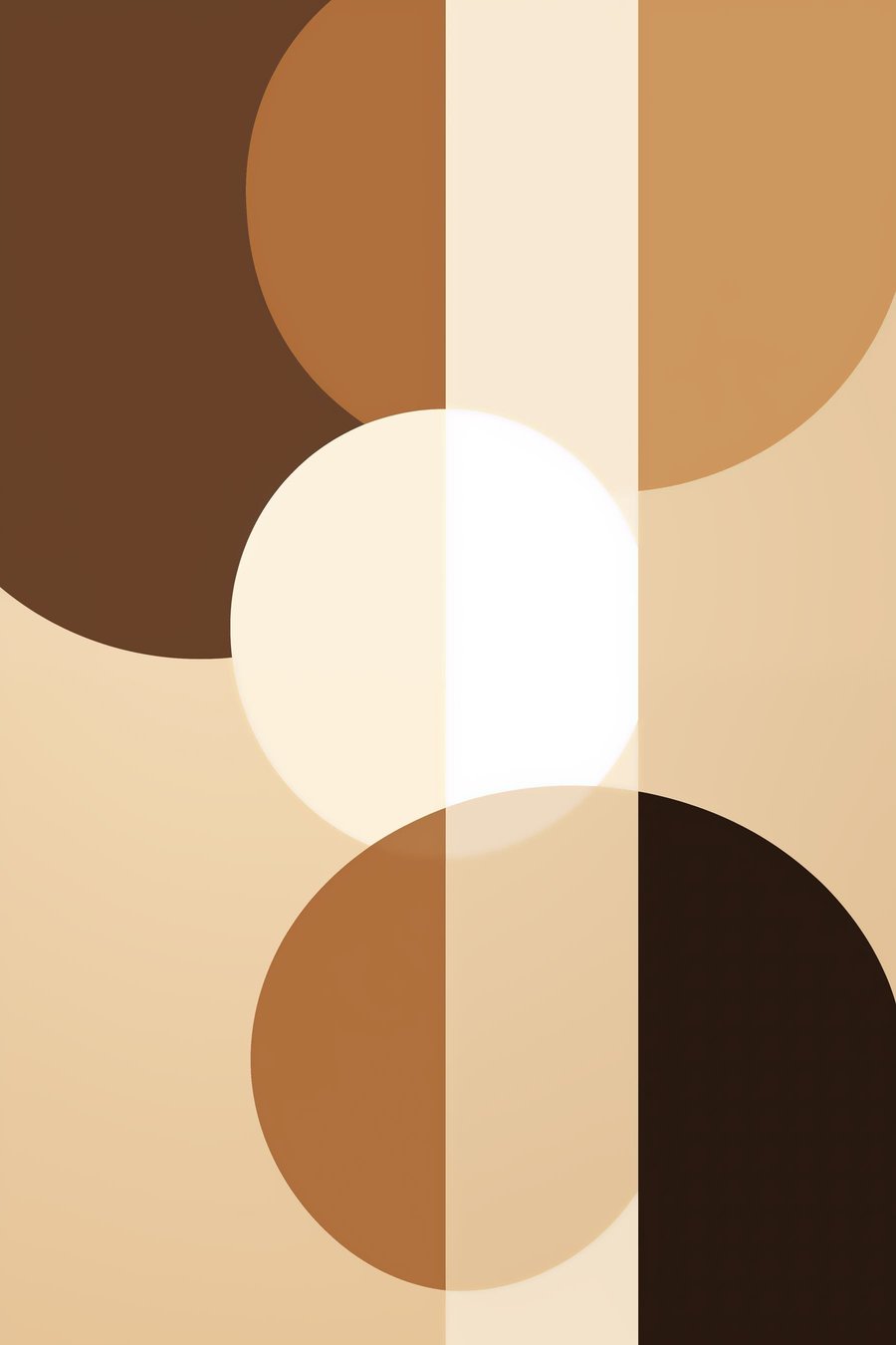 Círculos e formas geométricas — design completo