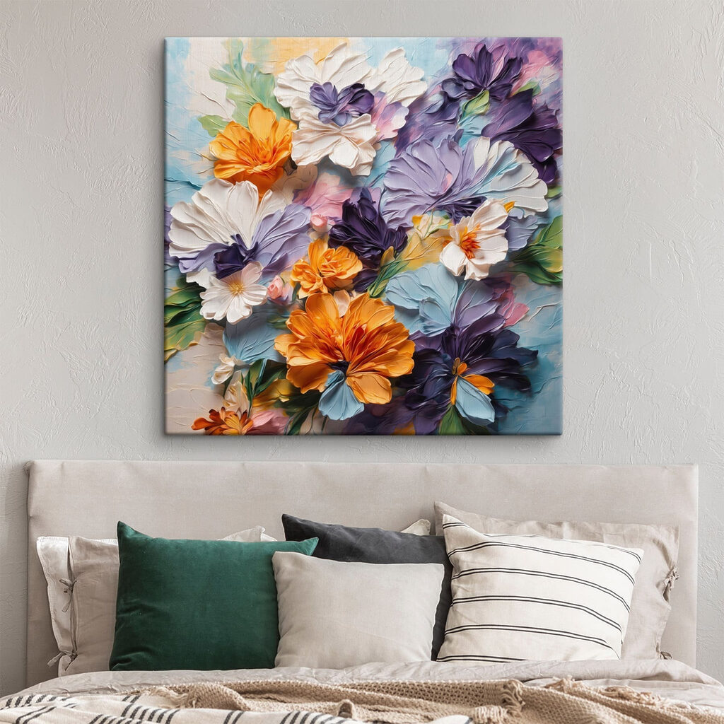 Curvas fluidas de flores — interior 2