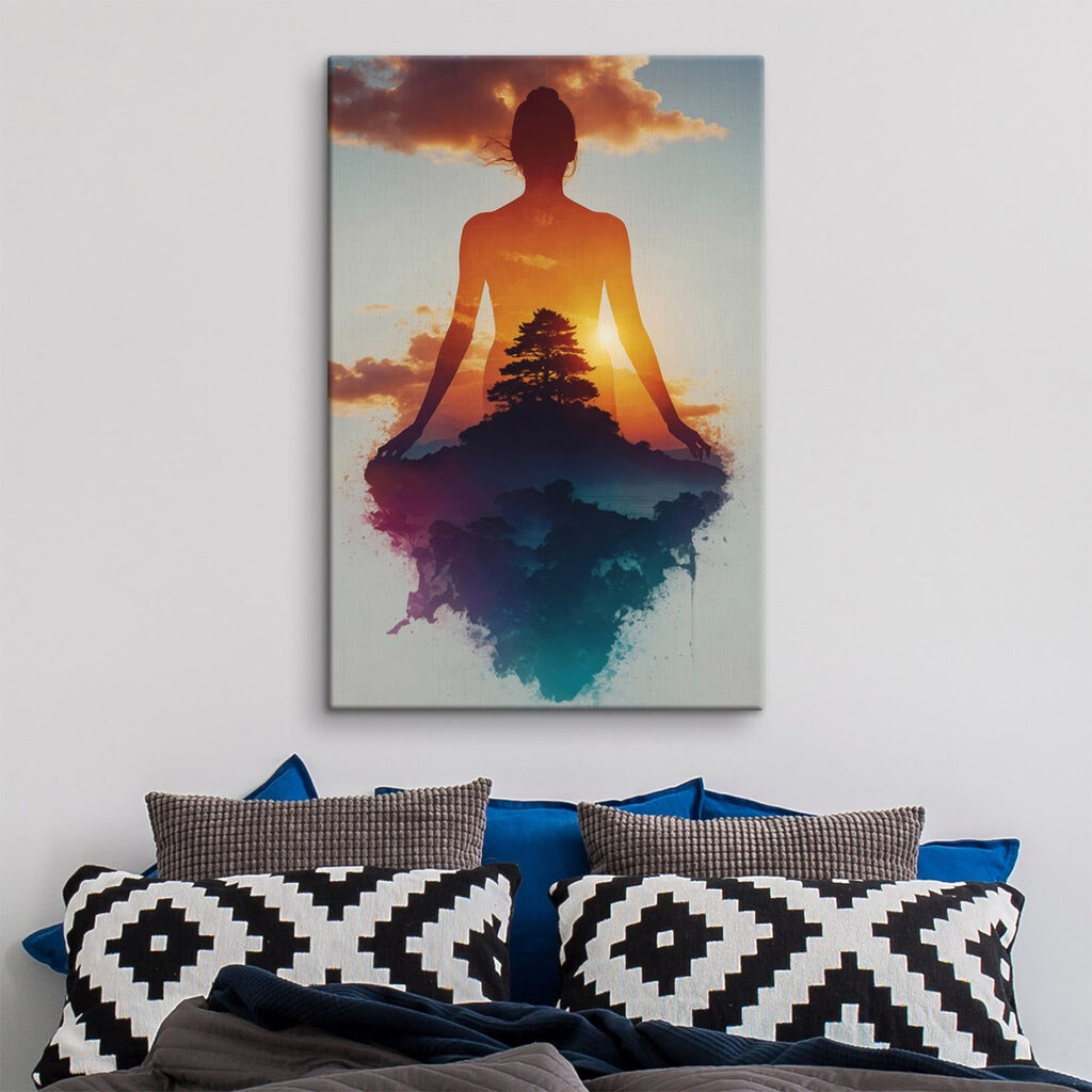 Meditação na floresta — interior 2