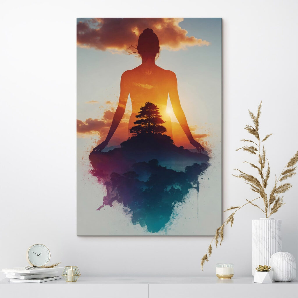 Meditação na floresta — interior 3