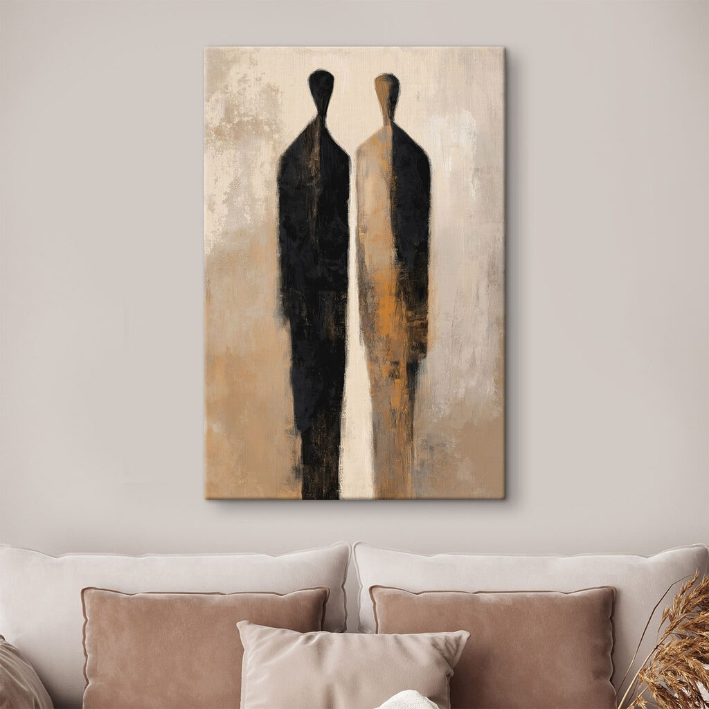 Figuras de sombra longa — interior 1