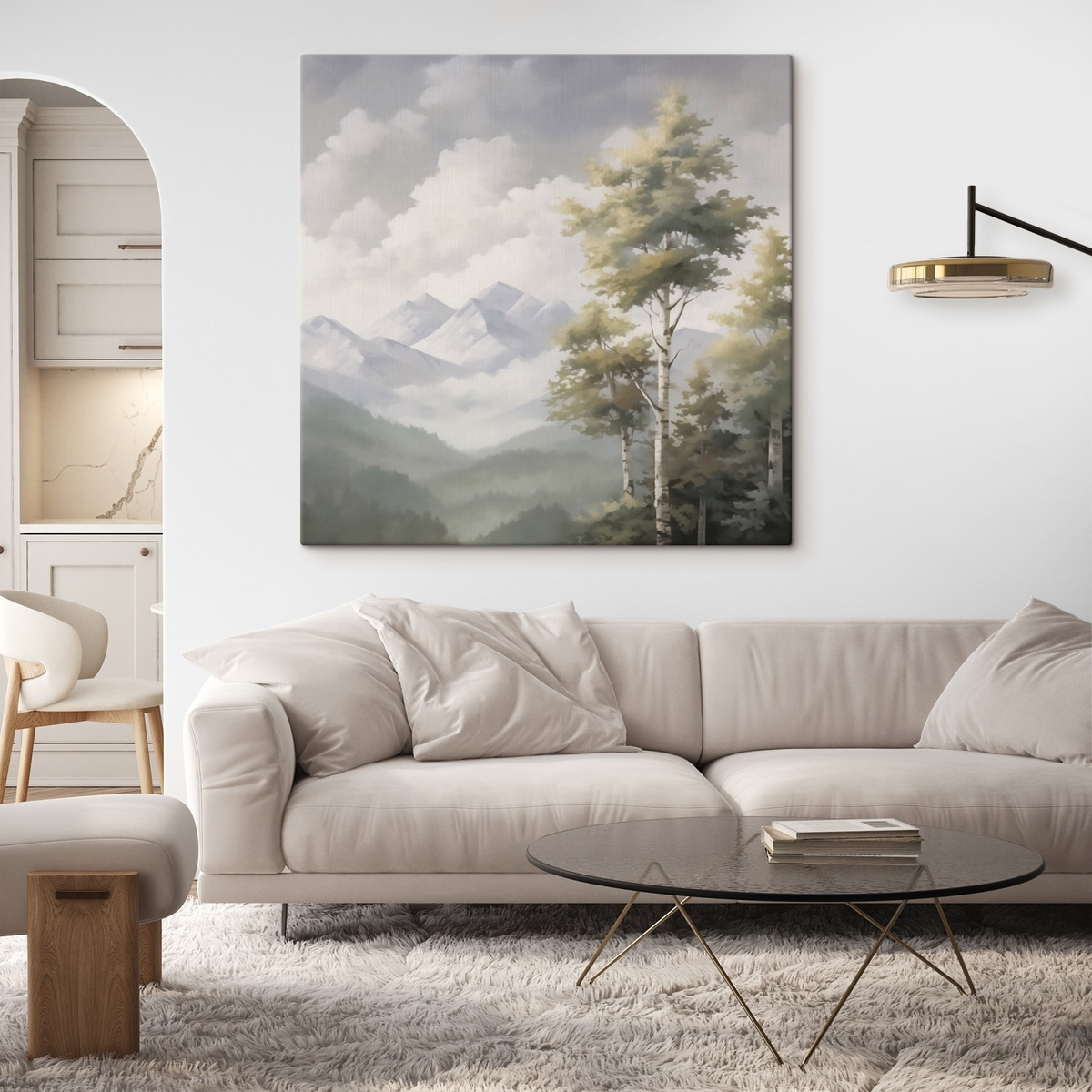 Horizonte de montanha — interior 2