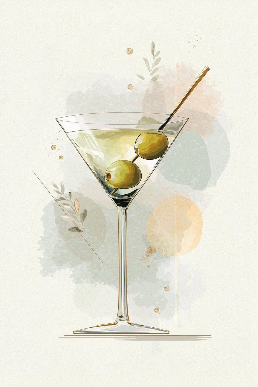 Copo de martini — design completo