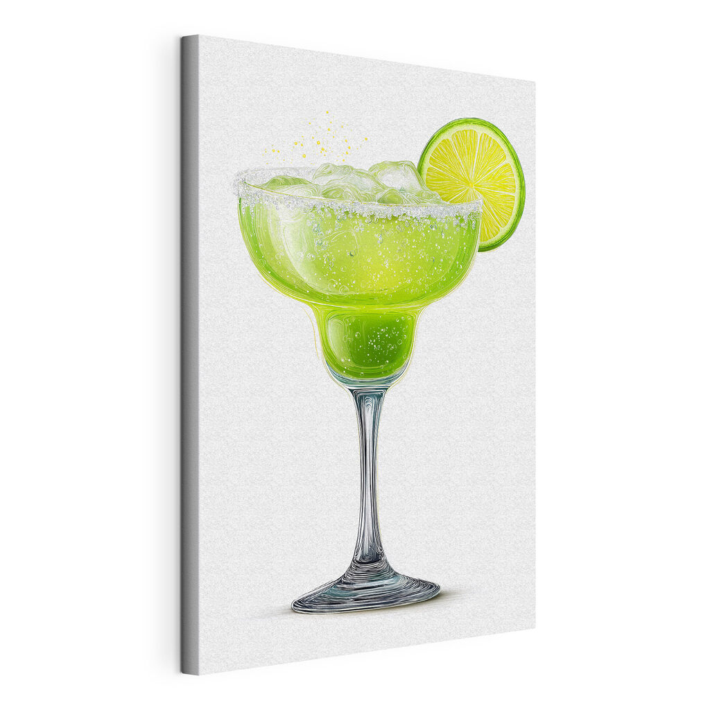 Cocktail verde com sal — vista do produto