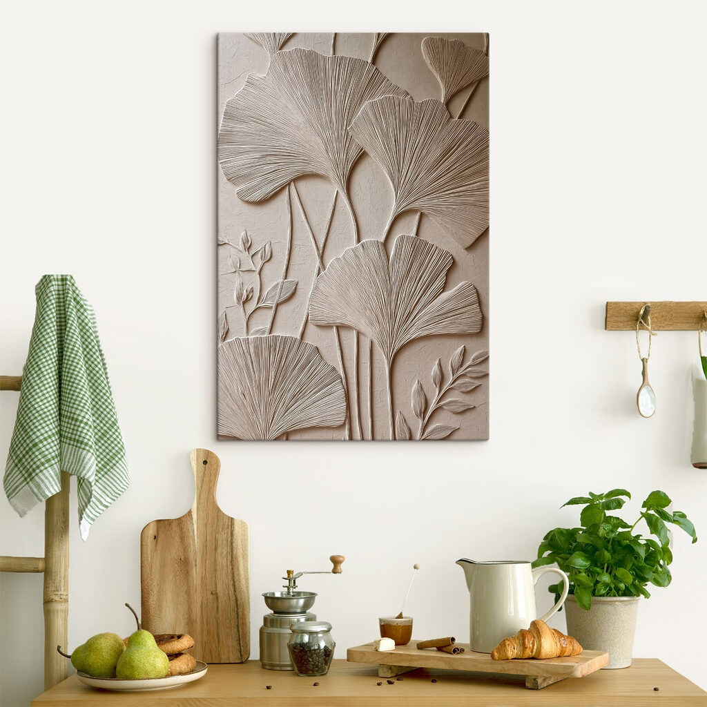 Ginkgo com ramos finos — interior 2