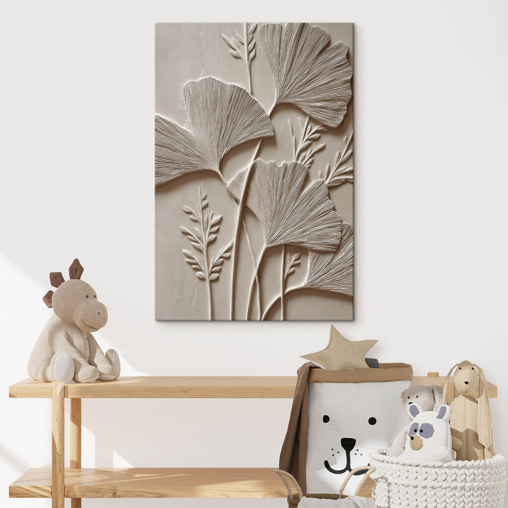Leques junto à haste — interior 1
