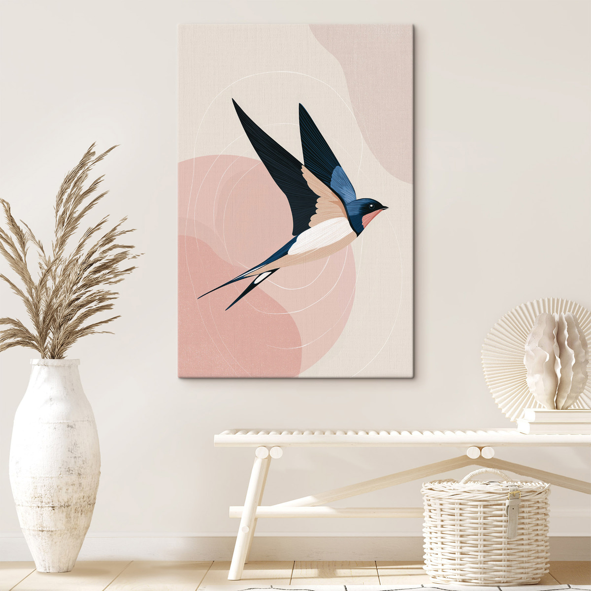 Aves em voo — interior 2