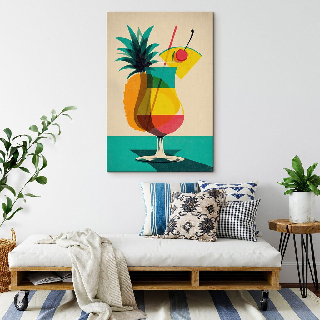 Cocktail de ananás — interior 2