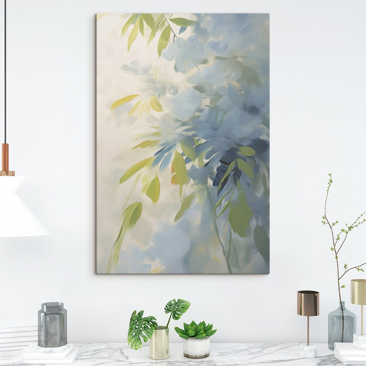 Plantas abstratas — interior 1